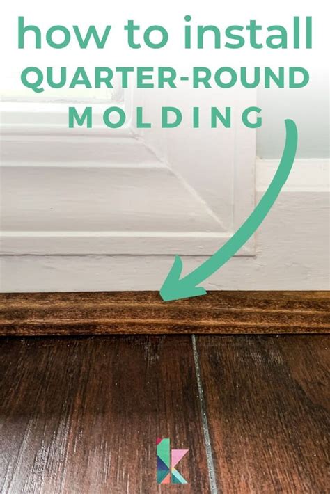 How to Install Quarter-Round Molding | Quarter round molding, Diy ...