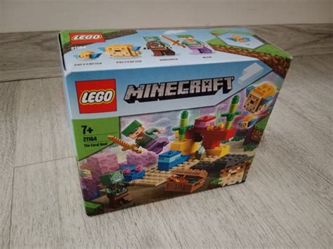 LEGO Minecraft 21164 Rafa koralowa Świętochłowice • OLX.pl