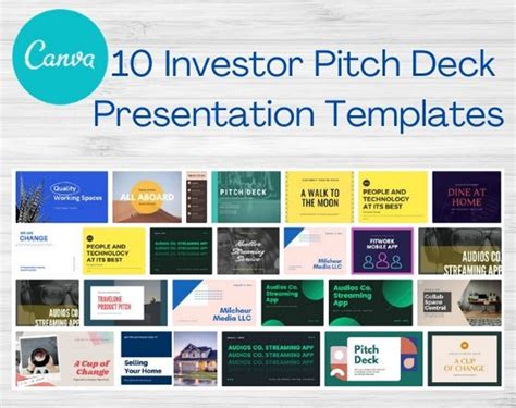 Canva Pitch Deck Templates