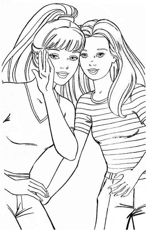 Barbie Coloring Pages, Coloring Pages For Girls, Cartoon Coloring Pages, Coloring Book Art ...