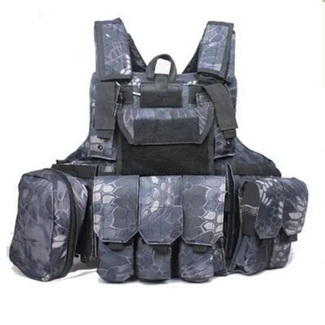 New CIRAS HEAVY DUTY Tactical Combat ARMOR Vest Kryptek camo MOLLE Game ...