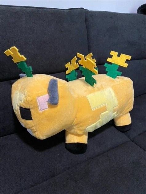 Minecraft Moobloom Plush 18 inch Rare | eBay