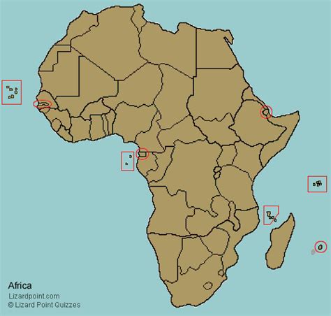 Test your geography knowledge - Africa: countries quiz (type answer ...