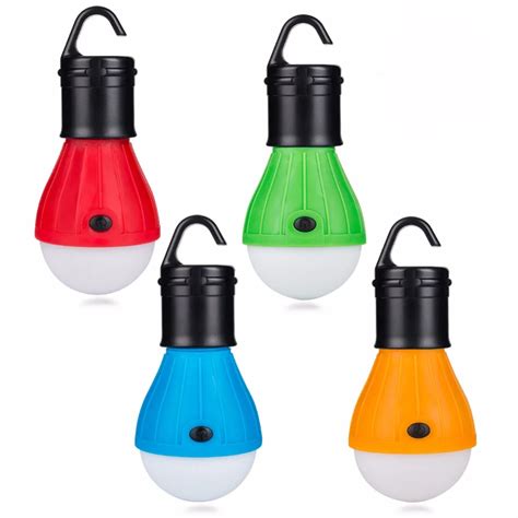 Portable outdoor Hanging 3 LED Camping Lantern,Soft Light LED Camp Lights Bulb Lamp For Camping ...