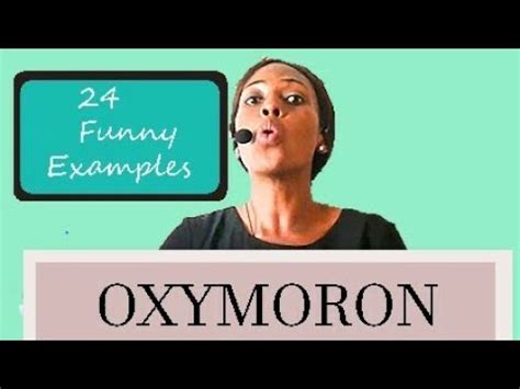 Oxymoron | Definition and Examples | Vocabulary Development - YouTube