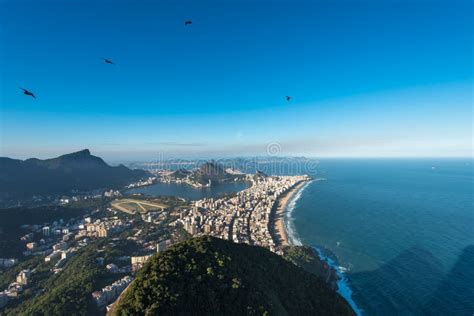 Rio de Janeiro Aerial View stock image. Image of cityscape - 72470923