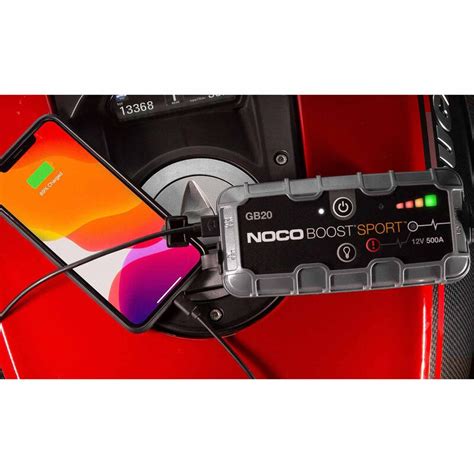 THE NOCO COMPANY Noco Boost Plus GB20 Ultrasafe Lithium Jump Starter ...