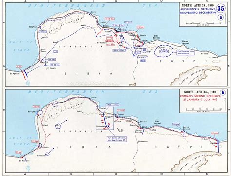 Ww2 North Africa Map