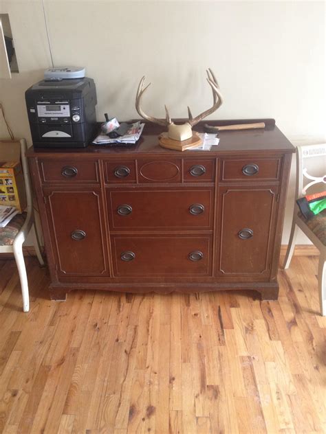 Antique Mahogany Buffet | InstAppraisal