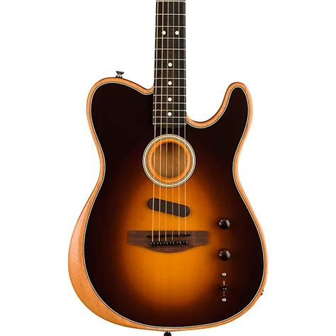 Fender Acoustasonic Player Telecaster Acoustic-Electric Guitar Shadow Burst | Guitar Center