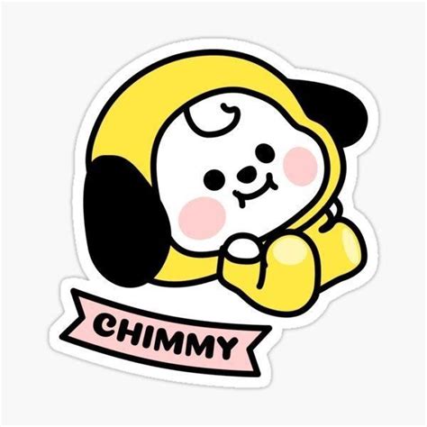 BT21 Chimmy @Chrst | Seni buku, Kartu lucu, Buku gambar