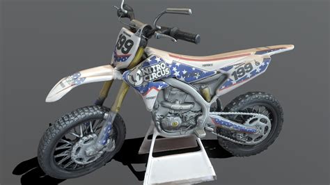Travis Pastrana Nitro Circus Dirt Bike - Download Free 3D model by ...