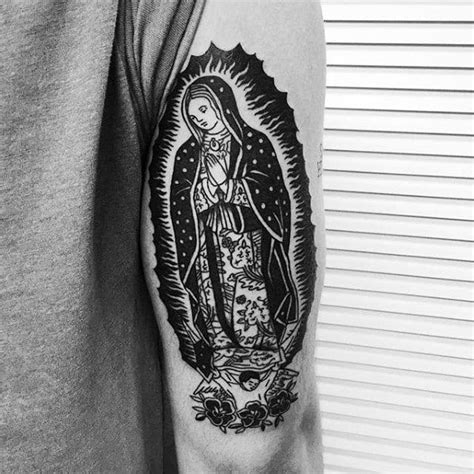 50 Guadalupe Tattoo Designs dor Men [2023 Inspiration Guide]