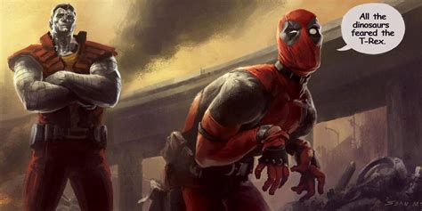 Deadpool Concept Art Reveals Alternative Colossus Costume