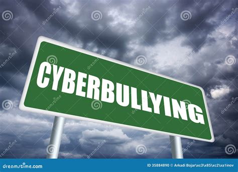 Cyberbullying Sign Stock Photo | CartoonDealer.com #35884890