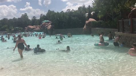 Disney Blizzard Beach Wave Pool Florida - YouTube