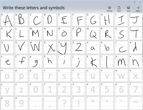 How to make your own fonts within Windows 10 with Microsoft Font Maker ...