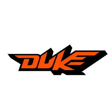 KTM Duke | Brands of the World™ | Download vector logos and logotypes | Ktm duke, Duke bike ...