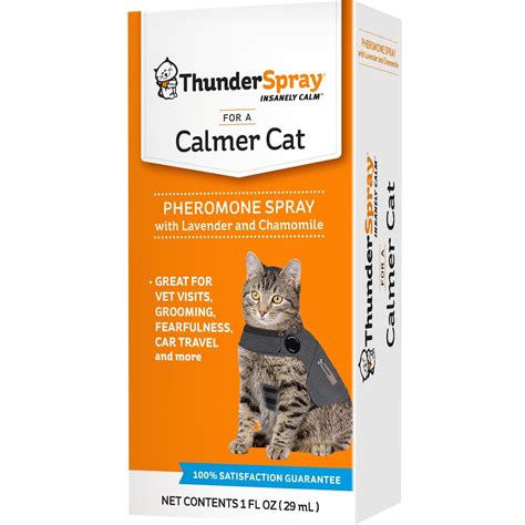 ThunderSpray Calming Pheromone Spray for Cats, 1 oz. - Walmart.com