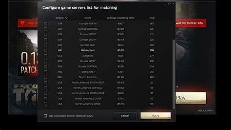 How to Check Escape from Tarkov Server Status, Matching Time, and Ping ...