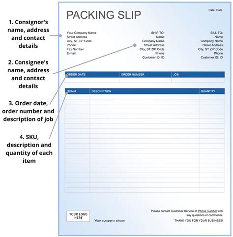 Packing Slip: Definition & Free Template | M&P International