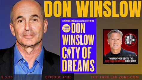 Don Winslow, New York Times bestselling author of City of Dreams - YouTube