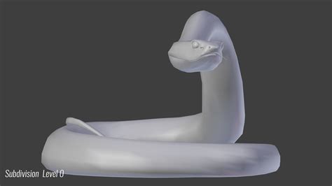 3D model realistic snake - TurboSquid 1277884