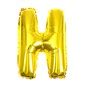 Gold Foil Letter H Balloon | Hobbycraft