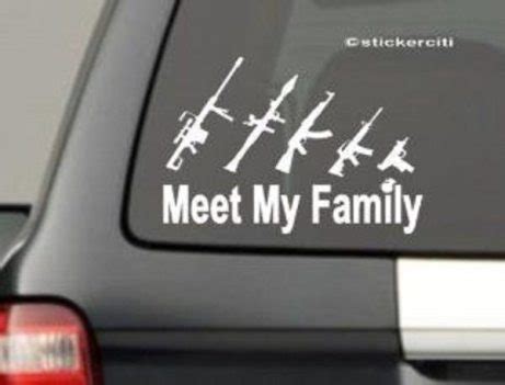 8 of the Funniest Gun Bumper Stickers - Wide Open Spaces