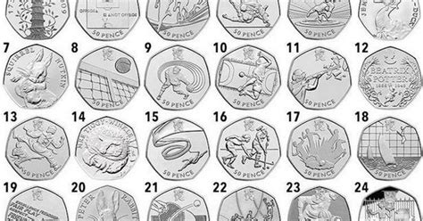 The 50p coins in circulation that could be worth A LOT of money | Rare coins worth money, 50p ...