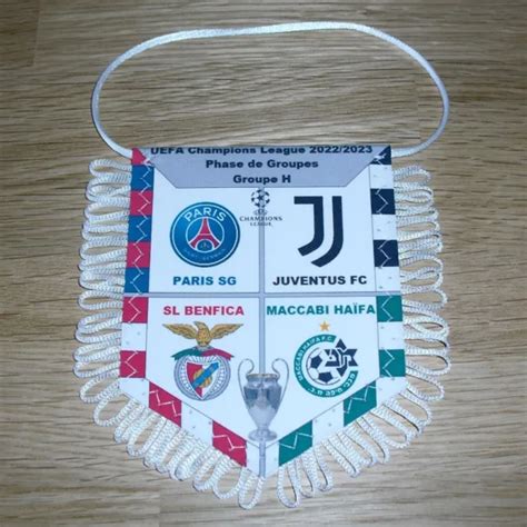 PARIS SG (CHAMPIONS League 2022/2023) - Fanion en tissu, neuf EUR 18,00 ...