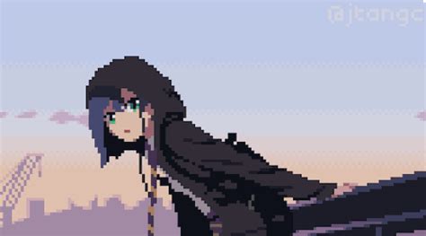 James T. | Pixel art background, Anime pixel art, Pixel art characters