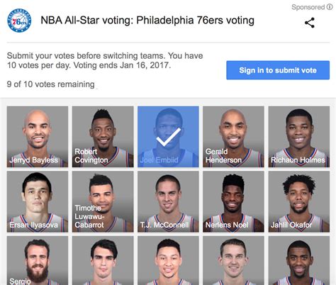 LAST CHANCE: Vote Joel Embiid into the NBA All-Star Game - Liberty Ballers