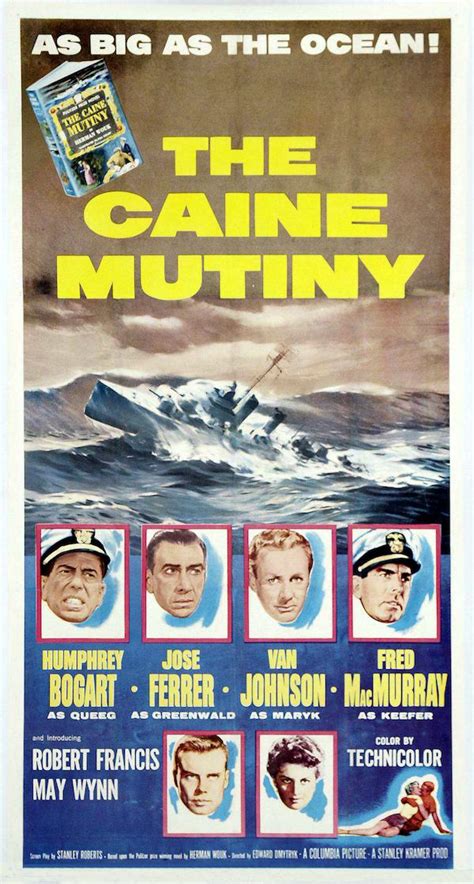 The Caine Mutiny (1954) movie posters