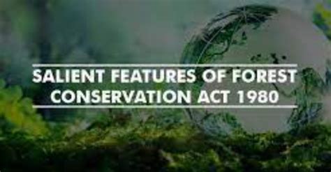 FOREST CONSERVATION ACT, 1980 – Legal 60