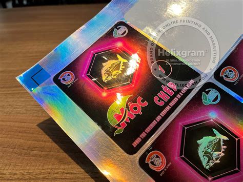 Holographic Labels, Hologram Label Printing in Saigon - Helixgram