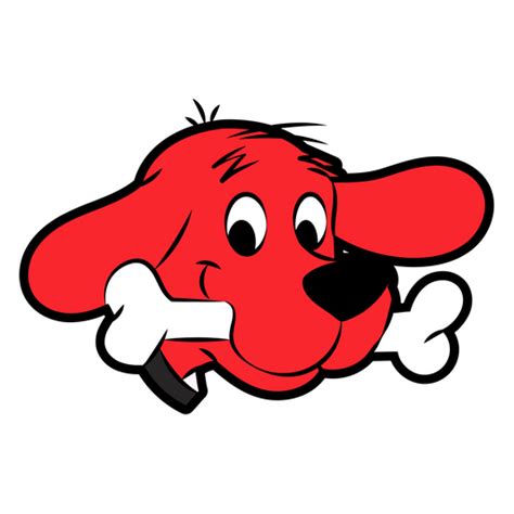 Clifford the big red dog Stickers - Sticker Mania