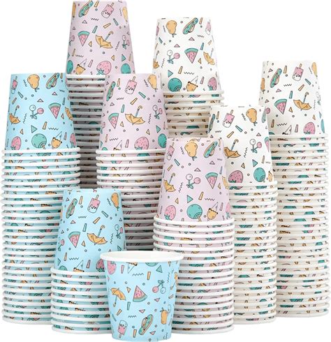 SIUQ 300 Pack 3 oz Paper Cups,Small Bathroom Cups Mouthwash,Mini ...