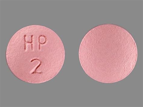 HP 2 Pill Images (Pink / Round)