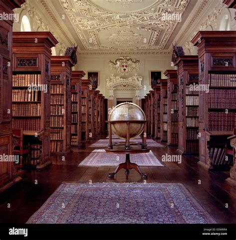 Queens College Library Oxford Stock Photo - Alamy