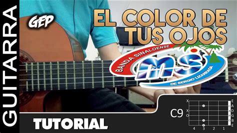 El Color De Tus Ojos Acordes Guitarra - Consejos Ojos