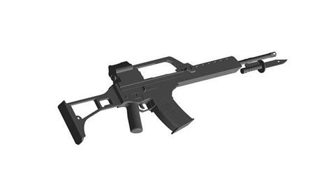 Heckler Koch G36 rifle 3D model | CGTrader