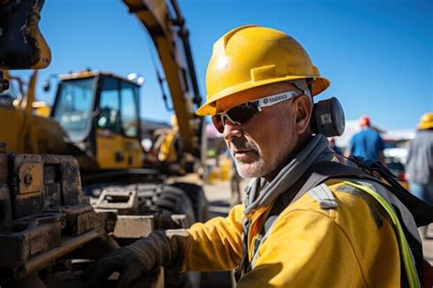 Premium AI Image | A hydraulic engineer is checking the safety on a newly installed pipe of a ...