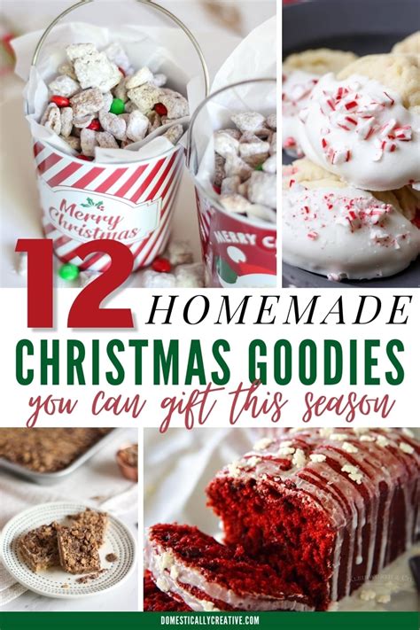 Best Homemade Christmas Food Gifts | Domestically Creative