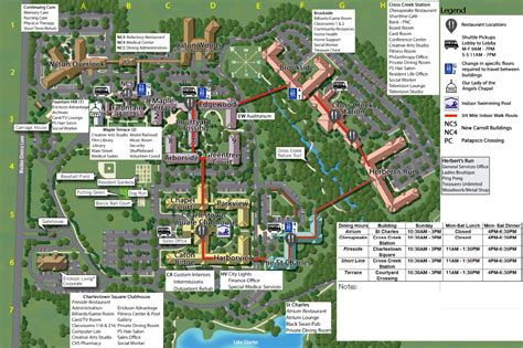 Charlestown Retirement Campus Map - Fancie Shandeigh