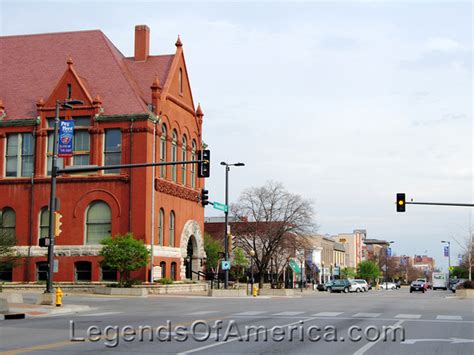 Legends of America Photo Prints | Douglas County | Lawrence, KS - Downtown