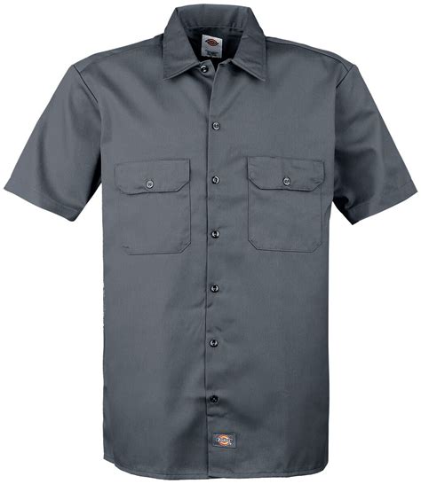 Short Sleeve Work Shirt | Dickies Short-sleeved Shirt | EMP