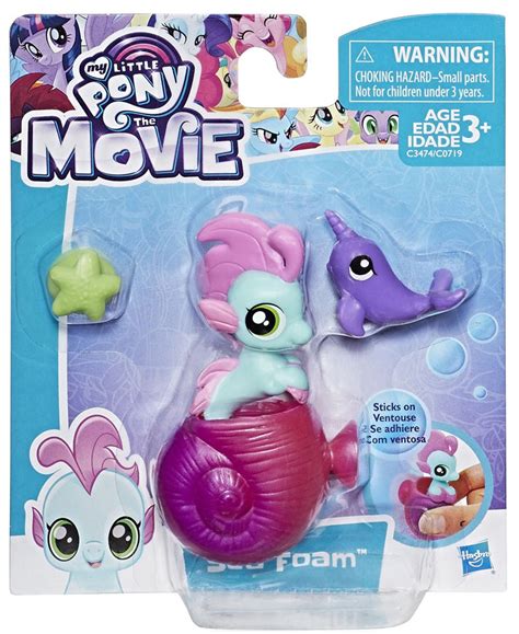 My Little Pony The Movie Sea Foam Baby Seapony Mini Figure Hasbro Toys ...