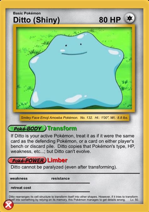 Shiny Ditto (or did a regular Ditto just transform to look like a shiny? Mind blown!) | Pokemon ...