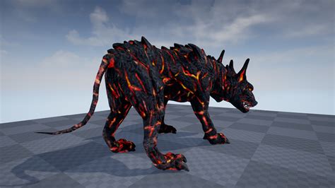 Cerberus by PROTOFACTOR INC in Characters - UE4 Marketplace